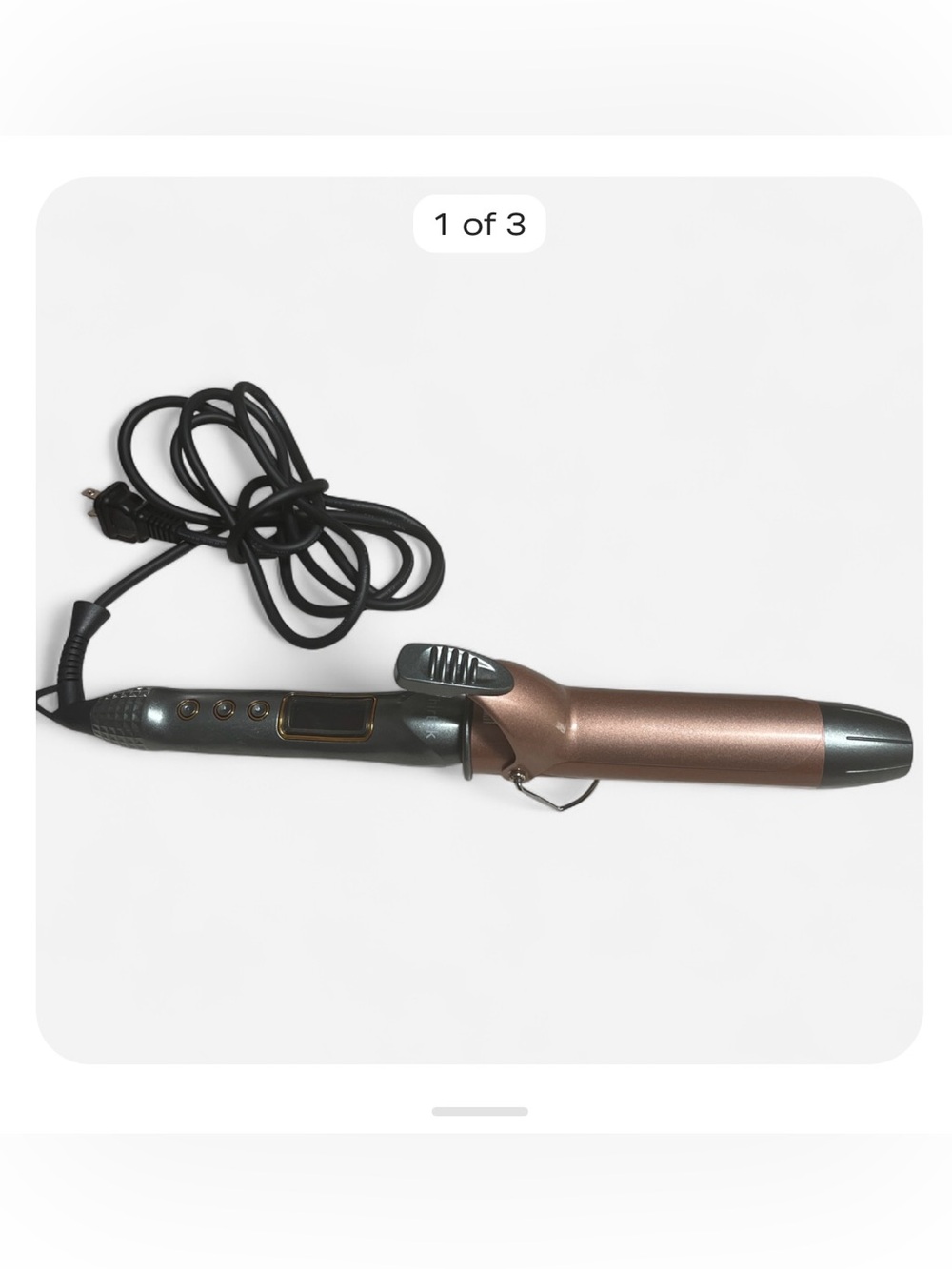 Digital Curling iron